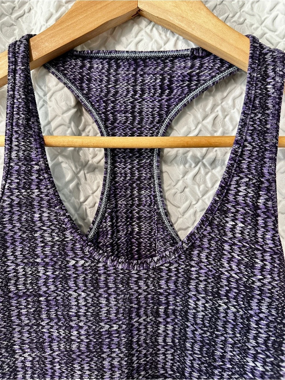 Lululemon Cool Racerback Tank - Purple Marled Racerback Tank Top Size 6